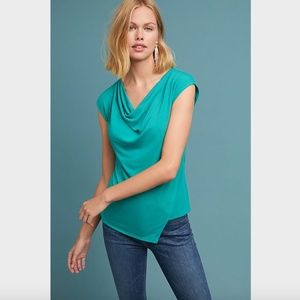 Anthropologie Mercer Cowl-Neck Top